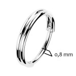 Segment kruh - cartilage / tragus / septum piercing (6 mm)