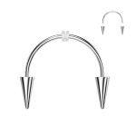 Piercing do retní uzdičky
