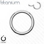 Piercing segment kruh TITAN (1,0 x 6 mm)