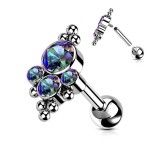 Cartilage/tragus piercing do ucha TITAN (čirý)