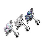 Cartilage/tragus piercing do ucha TITAN (vitrail medium)
