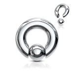Piercing - kruh (3 x 14 mm, kulička 8 mm)