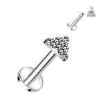 Piercing do brady - labreta TITAN (1,2 x 6 mm) [0]