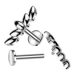 Piercing do brady labreta / cartilge (1,2 x 6 mm)