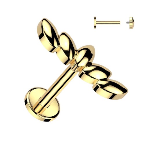 Piercing do brady labreta / cartilge (1,2 x 6 mm)