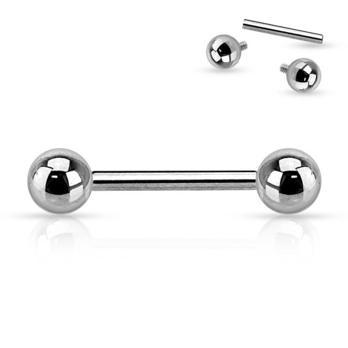 Cartilage piercing TITAN (1,2 x 8 x 3 mm)