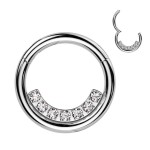 Segment kruh septum / cartilage / tragus piercing (1,2 x 8 mm) [0]