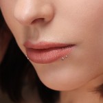Labreta PUSH IN, kulička (3 mm, 1,2 x 8 mm)