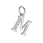 Stříbrný přívěsek - iniciála písmeno Z