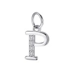 Stříbrný přívěsek - iniciála písmeno Z