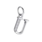 Stříbrný přívěsek - iniciála písmeno Y