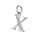 Stříbrný přívěsek - iniciála písmeno Y