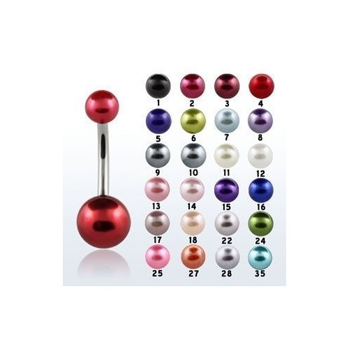 Piercing do pupíku perlička (č.6)