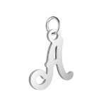 Ocelový přívěsek - iniciála C