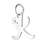 Ocelový přívěsek - iniciála C