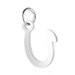 Ocelový přívěsek - iniciála C