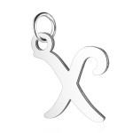 Ocelový přívěsek - iniciála I