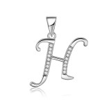 Stříbrný přívěsek - iniciála písmeno Q