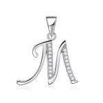 Stříbrný přívěsek - iniciála písmeno Q