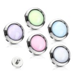 Microdermal - ozdobná část - průměr 4 mm (růžová)