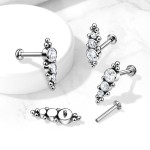 Piercing do brady / ucha TITAN (1,2 x 8 mm)