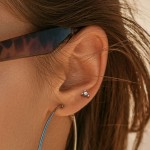 Cartilage piercing do ucha (zlacený)