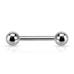 Cartilage piercing TITAN, tyčka 1,6 mm (1,6 x 10 mm)