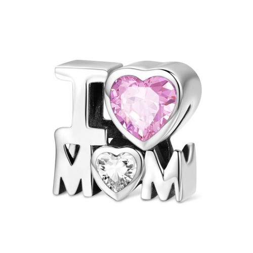 Stříbrný přívěsek korálek na náramek