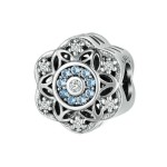 Stříbrný přívěsek korálek na náramek