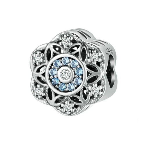 Stříbrný přívěsek korálek na náramek