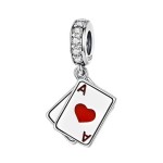 Stříbrný přívěsek korálek na náramek