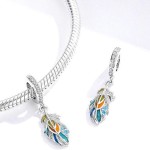 Stříbrný přívěsek korálek na náramek