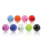 Náhradní kulička 1,6 mm, průměr 6 mm, barva modrá