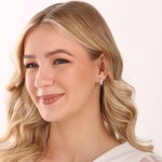 Stříbrné trojité náušnice