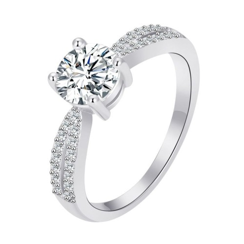 Stříbrný zásnubní prsten (54)