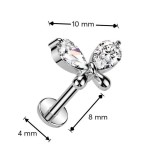 Labreta - PUSH IN piercing do brady