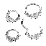 Segment kruh - helix / cartilage / tragus piercing TITAN (1,2 x 8 mm)
