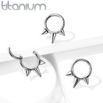 Piercing segment kruh TITAN s hroty (1,2 x 8 mm)