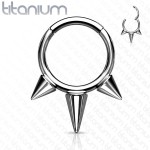 Piercing segment kruh TITAN s hroty (1,2 x 10 mm)