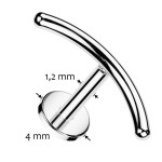 Piercing do brady TITAN (1,2 x 8 mm)