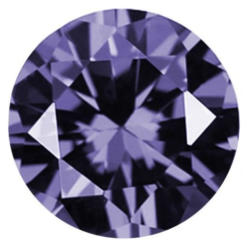 CZ Kubický zirkon - Light Amethyst, 100 ks (1,9 mm)