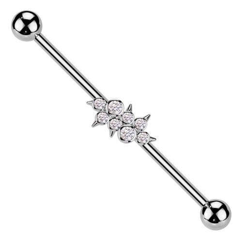 Industrial piercing se zirkony