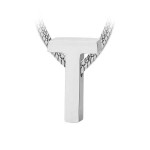 Navlékací ocelový přívěsek iniciála - písmeno T