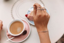 Stříbrný prsten Hot Diamonds Willow DR207 K vel. 50