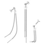 Labreta /  helix / tragus piercing -  motýlek (1,2 x 8 mm)
