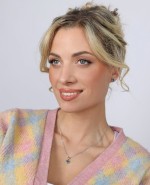 Stříbrné náušnice pecky s pravými kameny modrý 11484.3 london topaz