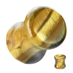 Plug do ucha z tygřího oka (16 mm)