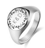 Personalizovaný ocelový prsten (67)