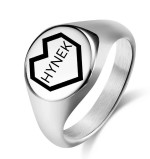 Personalizovaný ocelový prsten (67)