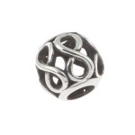 Navlékací ocelový přívěsek korálek - nekonečno